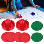 2 Pcs 60mm Air Hockey Replacement Set Portable Ice Hockey for Various Indoor Games Outdoor Activities Parties and Recreational Events Making it a Great Accessory for Air Hockey Enthusiasts