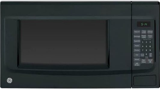 GE GCST14S1WBB Microwave Oven, 1,100-watt 7 Auto Cooking Settings, Child-Lock Technology, Kitchen Essentials for The Countertop, Dorm Room or Apartment, New 1.4 Cu. Ft, Black