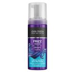 John Frieda Frizz Ease Dream Curls Air Dry Waves Styling Foam 150ml, Wave and Curl Enhancer, Lightweight Anti-Frizz Styling Foam