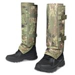CAMOMAX Snake Gaiters Snake Chaps,Snake Bite Kit for Humans,Durable Snake Leggings for Men & Women,Snake Guards with Adjustable Size (Camo)