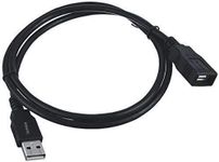 Plus10 Adds 10ft to Your Existing Electronic USB Power Cable, Extension Power Cable Cord for Roku, Chromecast Steaming Sticks, Wyze, Arlo, Tablets, Smartphones & Other USB-Powered Electronic Devices