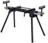 Garvee Miter Saw Stand, Universal Miter Saw Table 440 LBS Load Capacity, 76-4/5'' Adjustable Folding Saw Stands Fits Most Table Saws with Quick Release Mounting Brackets, End Stops for Repeat Cutting