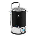 Royal Catering RCBM-30IN Mash tun with insulation 30 l 2500 W 25-100 °C Stainless steel Tempered glass Brew kettle Home brew kettle