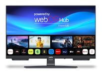 Cello 24 inch Smart Frameless HD Ready 720p TV C2424WSH, Mains Powered, WebOS by LG, Freeview Play, FreeSat, Bluetooth, Pitch Perfect Speakers, UK Made, Ideal for Kitchen, Bedroom or Small Spaces