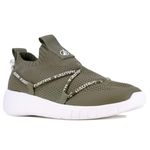 Nautica Women Fashion Slip-On Sneaker Jogger Comfort Running Shoes-Melek-Olive Size-8