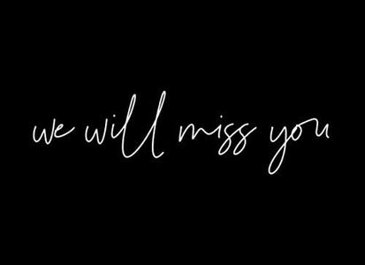We will mi