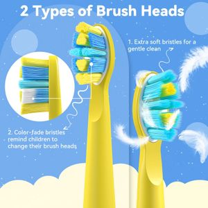 Seago Kids Electric Toothbrush – Yellow