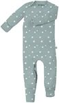 GUNAMUNA Unisex Baby, Toddler Ultra-Soft Convertible Pajama, Footie Romper Sleeper with Diaper Zipper for Easy Changing, Shine, 3-6 Months
