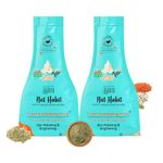 Nat Habit Face Scrub, Five Gram & Clay Fuse Exfoliating Mura For Deep Cleansing, Skin Polishing & Brightening, Provide Clean, Clear & Soft Skin (Pack of 2 x 25 gm)