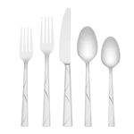 Kate Spade 889108 Park Circle 45-Piece Flatware Set