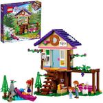 LEGO® Friends Forest House 41679 Building Kit; Forest Toy with a Treehouse