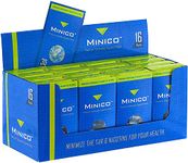 MINICO Premium Disposable Cigarette Filters for Smokers, 16x30 Pack 480 pieces | Cigarette Filter 8mm, Regular Size | Cigarette Filter Tips Plastic | Reduces Tar, Nicotine | Cigarette Holder