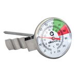 Alliance Brew Gear Milk Frothing Thermometer with Clip, White, One Size