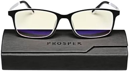 Blue Light Glasses Prospek, Reading model ARCTIC (+1.50 Magnification) For Women and Men, Anti Glare Clear Lens, Protect From Screen's Blue Light, 50% Blue Light Blocking High Optical Quality Lenses