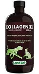 Pet Collagen Supplement – Joint Care Formula – with Grass Fed Beef Hydrolyzed Collagen – Natural Beef Flavor - 500ml – GMO Free – Gluten Free – Sugar Free - Made in Canada