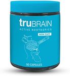 TruBrain Nootropic Capsules - Focus, Energy, Clarity. Fast Absorbing Nootropics Capsules | Brain Boosters | Improve Memory | Stop Procrastination