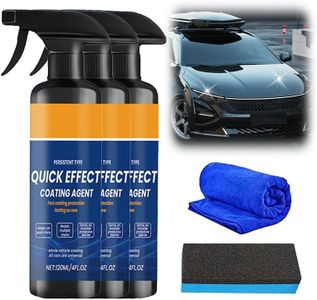 Car Coating Spray for Shine, 2026 New Advanced Car Quick Acting Coating Agent Spray, Cars Protective Spray for Garage or Outdoor Use, Convenient Cars Shine Spray for Vehicle Owners (3, 12.66 fl-oz)