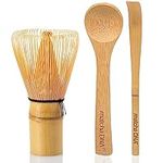 Bamboo Matcha Whisk with Bamboo Spo