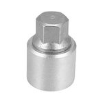 X AUTOHAUX Q Vehicle Wheel Lock Anti Theft Lug Nut Screw Removal Socket Key Wheel Lock Key for Audi A4L A5 A6L Q2L Q3 Q5 Q7 A8