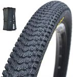 Li&Aimi Mountain Bike Tyres, 26/27.5 Inch X 1.95/2.1 Folding MTB Tyre, Anti Puncture Bicycle Out Tyres,Tubeless Tires,27.5 * 2.1
