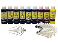 InkOwl Bulk Pigment Ink Replacement for EPSON SureColor P600 (120mL, 9-Pack)