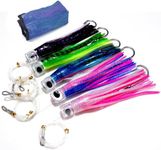 Trolling Skirt Tuna Lures Set of 5p