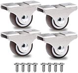 GBL 1" Small Fixed Caster Wheels Wi