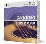 D'Addario Acoustic Guitar Strings, 