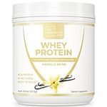 My Adventure to Fit Whey Isolate Protein Powder - Made in USA Low Carb Protein Powder for Women - Sweetened with Stevia Whey Isolate Protein for Muscle Growth (Vanilla Bean,15 Servings)