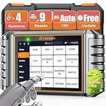 FOXWELL NT716 OBD2 Scanner ABS SRS Transmission Engine Code Reader, Bleeding Scan Tool with Oil Light EPB Reset SAS Throttle Relearn TPMS, Android 9.0 WiFi Free Update, Diagnostic for Car, Car