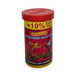FishAsPets Hallofeed Freeze Dried Blood Worms | Net Weight 22 Grams | 100% Natural Fish Food for Betta, Tetras, Arowana, Flowerhorn, Oscar – Improves Health & Immunity