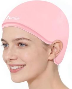 Atsuwell Large Cold Cap for Chemotherapy, Chemo Cooling Cap for Head Discomfort and Stress, Reusable Chemo Head Ice Pack for Women and Men, Pink