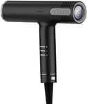 Lanvier Hair Dryer with Diffuser, Professional Salon Ionic Blow Dryer with High Speed Brushless Motor & Compact Design for Fast Drying, Intelligent Heat, Airflow Control & Low Noise for All Hair Types