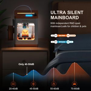 WEEFUN TINA2S 3D Printer – Compact WiFi Desktop Printer
