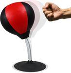 Desk Punching Bag – Stress Relief Toy for Office & Home, Desktop Boxing Ball with Suction Cup, Mini Anti-Stress Punching Bag for Adults & Kids, Fun Anger Management Gift for Coworkers, Teens, Men