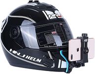 SRPHERE Helmet Chin Mount for Mobile Phone and GoPro, Motorcycle Strap Holder