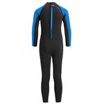 Urban Beach Kids Wetsuit, 2mm Neoprene Wetsuit, Kids Full Length Summer Wetsuit for Boys and Girls Black