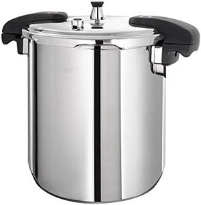 Buffalo QCP420 21-Quart Stainless Steel Pressure Cooker [Classic Series]