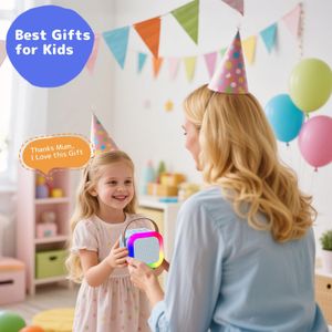 Fede Mini Karaoke Machine – Portable Bluetooth Speaker with Mic
