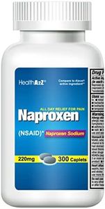 HealthA2ZĀ® Pain Reliever, Naproxen Sodium 220mg, NSAID, Pain Reliever, Fever Reducer, 300 Caplets