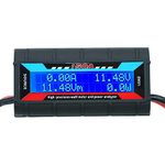 RGBZONE 150Amp LCD Solar Wind Power Analyzer, RC Watt Meter, DC Volt Meter, DC Electricity Usage Monitor for RC, Battery, Solar, Wind Power, 2 Year Warranty