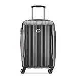 Delsey Paris Helium Aero Hardside Expandable Luggage with Spinner Wheels, Brushed Charcoal, Carry-On 21 Inch