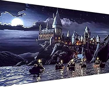 YALKIN 5D Large Diamond Painting Kits for Adults, 5D DIY Diamond Art Kits Full Drill Diamond for Gift Wall Decor Gem Arts 40x70CM/16x28 inch