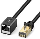 FEDUS Cat8 Ethernet Extension Cable RJ45 Shielded Male to Female LAN cord Extender Cable, Support cat7 / Cat6 / Cat5e / Cat5 Standards High Speed 40Gbps 2000Mhz SFTP Patch Cord LAN Cable (10 Meter)