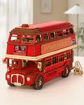 ROWOOD 3D Wooden Puzzles London Tour Bus, Retro Model Kit for Adults to Build, Make Your Own Woodcraft Construction Kit, Creative Gift for Birthday Day and Christmas