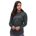 Under Armour Women's Ua Tech Vent Long Sleeve, Black, XS