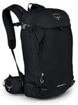 Osprey Men's Soelden 32 Ski and Snowboard Backpack, Black, One Size