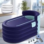 Inflatable Bathtub with Rechargeabl