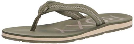 Roxy Women's Vista Sandal Flip-Flop, Amz Green, 11