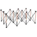 Bora Centipede 4ft x 6ft 12-Strut Work Support and Portable Sawhorse with Accessories, CK12S Work Stand